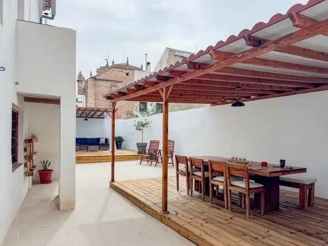 Terraza de Finca rústica en venta en Huéscar con Aire acondicionado, Calefacción y Jardín privado