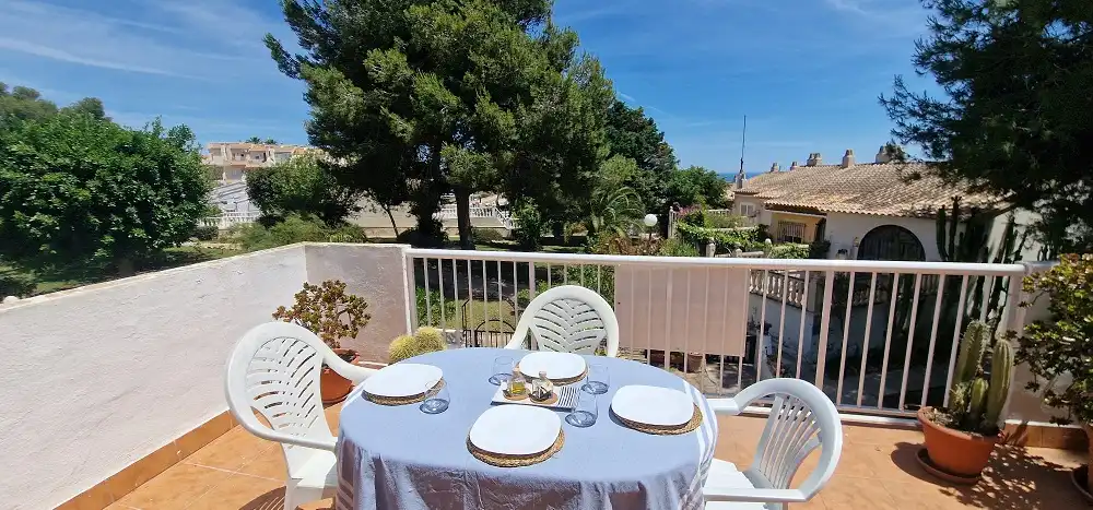 Terraza de Apartamento en venta en Santa Pola con Aire acondicionado, Terraza y Amueblado