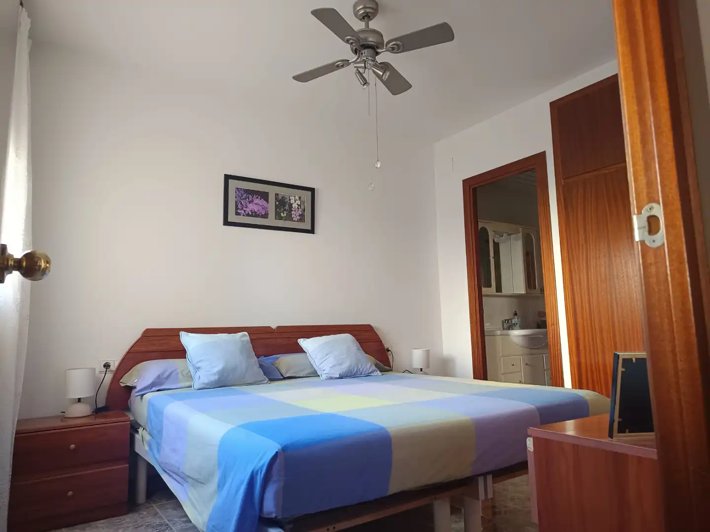 Bedroom of Flat for sale in Cunit  with Air Conditioner, Storage room and Furnished
