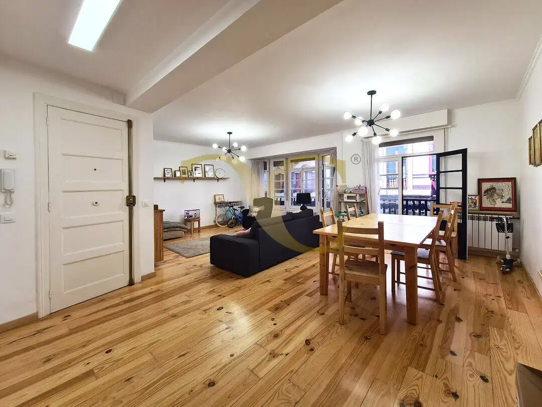 Sala de estar de Piso en venta en Gijón  con Calefacción, Terraza y Balcón