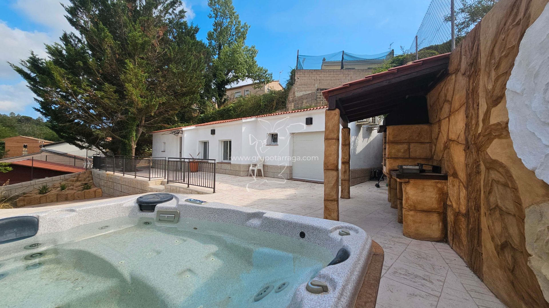 Exterior view of House or chalet for sale in Vidreres  with Air Conditioner, Private garden and Storage room