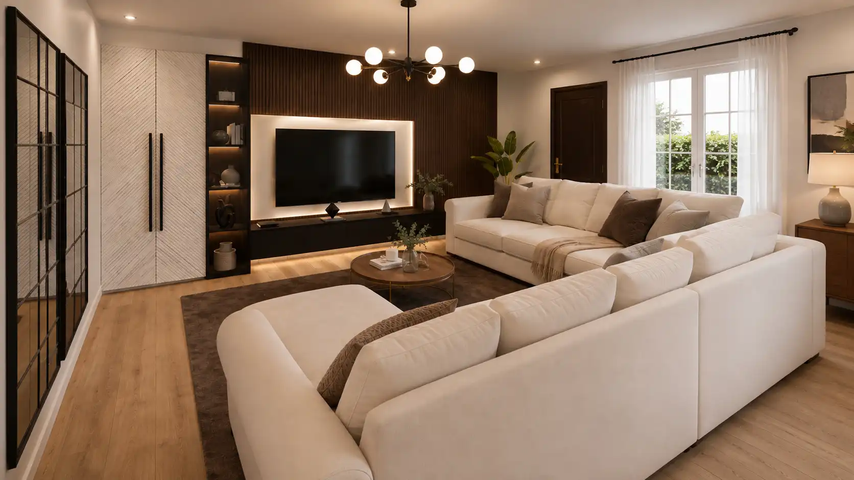 Sala de estar de Casa o chalet en venta en El Rosario con Aire acondicionado, Jardín privado y Terraza