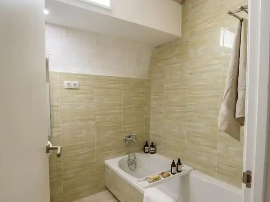 Bathroom of Flat for rent in Torroella de Fluvià  with Furnished