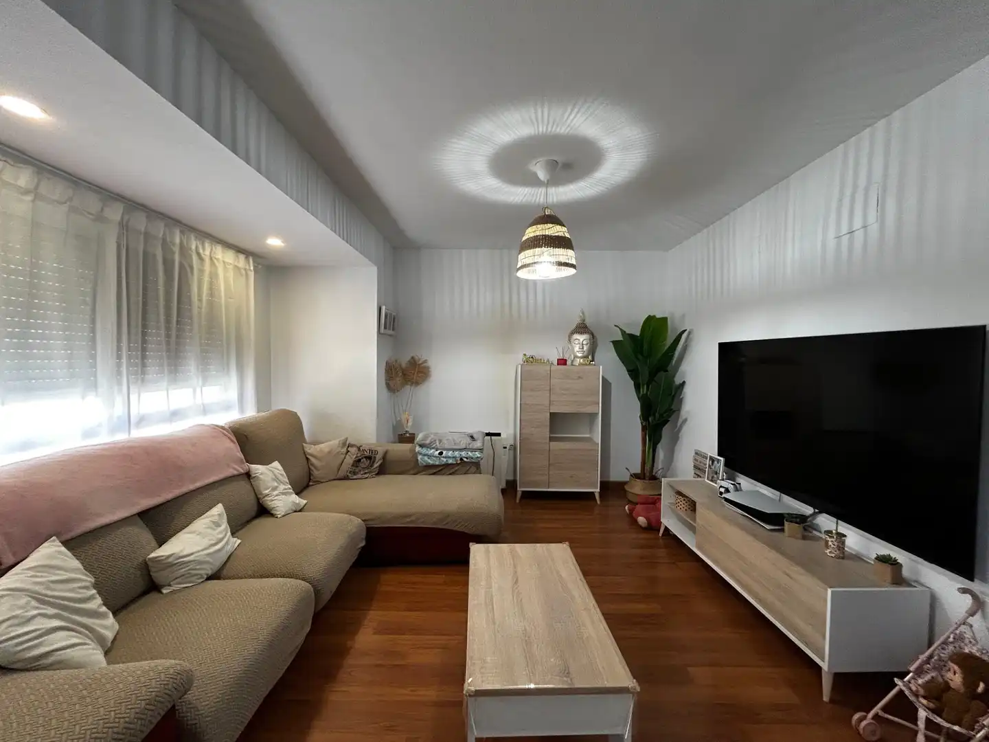 Sala de estar de Piso en venta en Alicante / Alacant con Aire acondicionado y Balcón