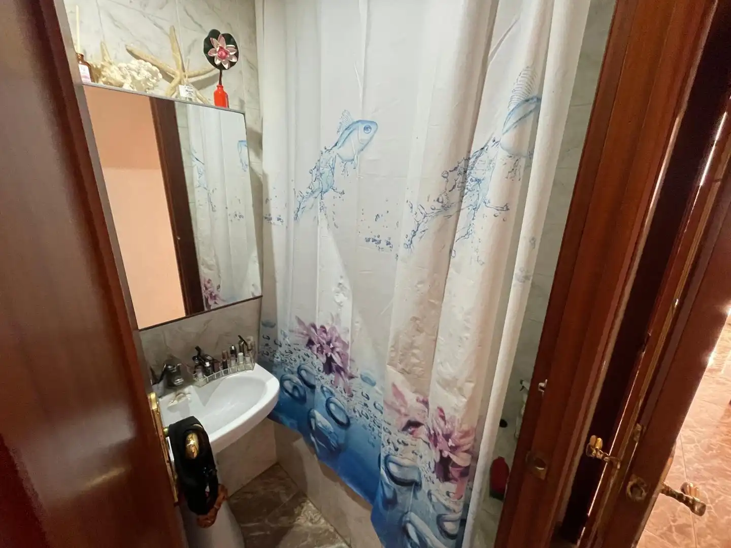 Bathroom of Flat for sale in Águilas  with Air Conditioner, Furnished and Balcony