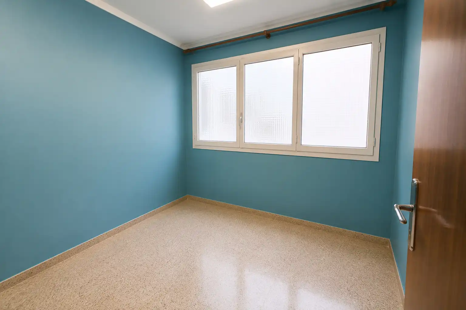Bedroom of Flat for rent in Terrassa  with Heating, Terrace and Oven