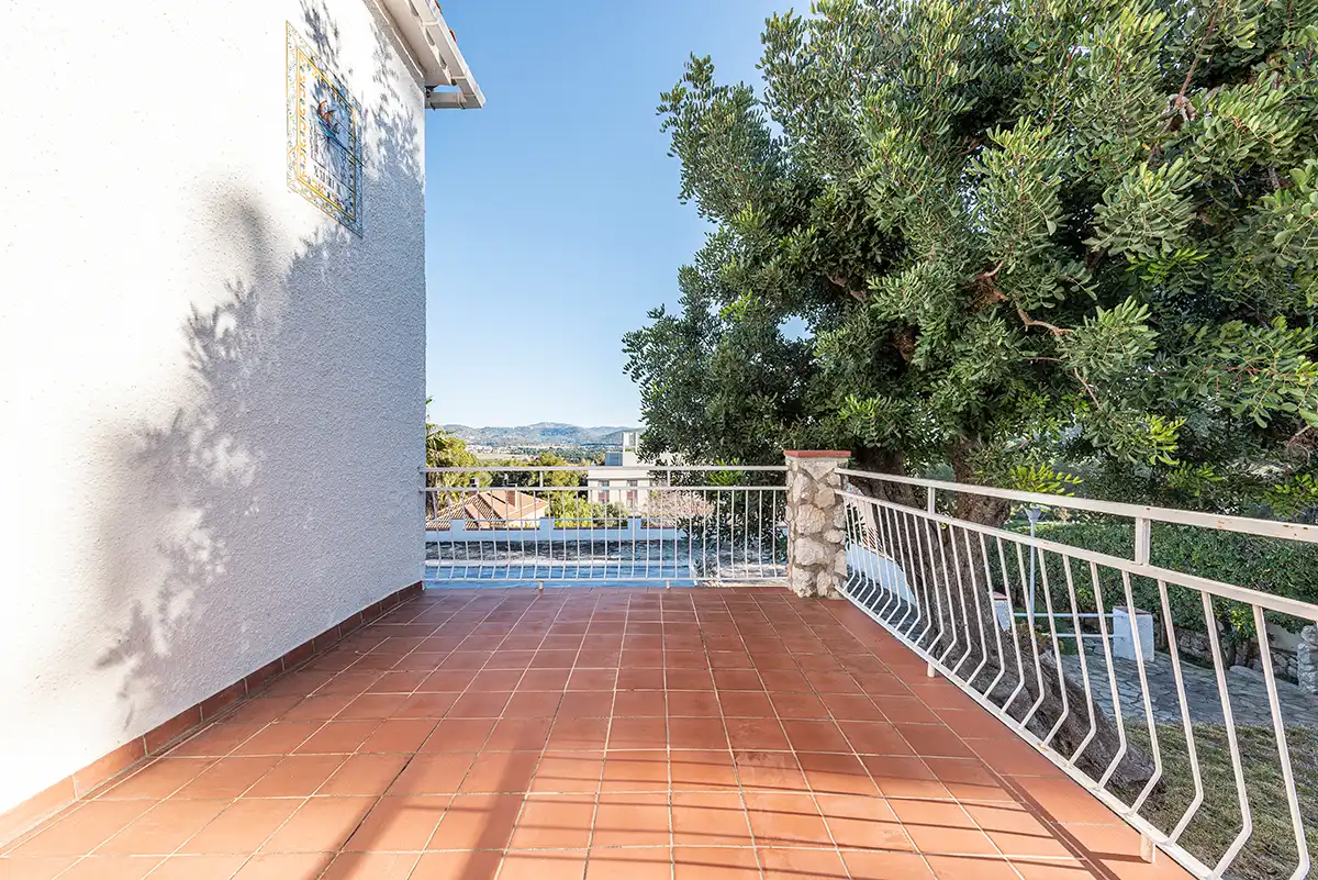 Terrace of Houses for sale in Sant Pere de Ribes  with Heating, Terrace and Swimming Pool