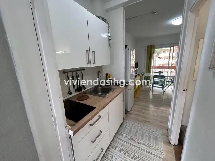 Kitchen of Study for sale in Puerto de la Cruz  with Terrace, Furnished and Community pool