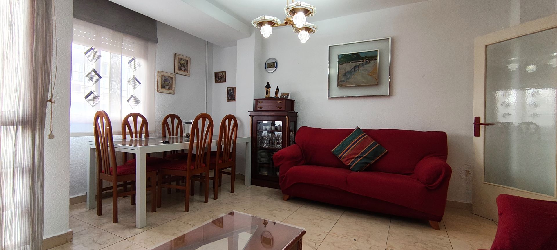 Living room of Duplex for sale in  Logroño  with Heating and Parquet flooring