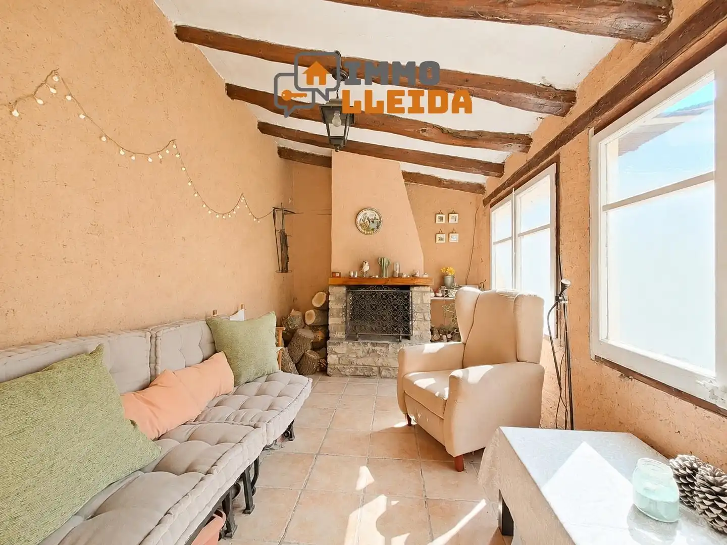 Sala de estar de Casa o chalet en venta en Calaf con Calefacción