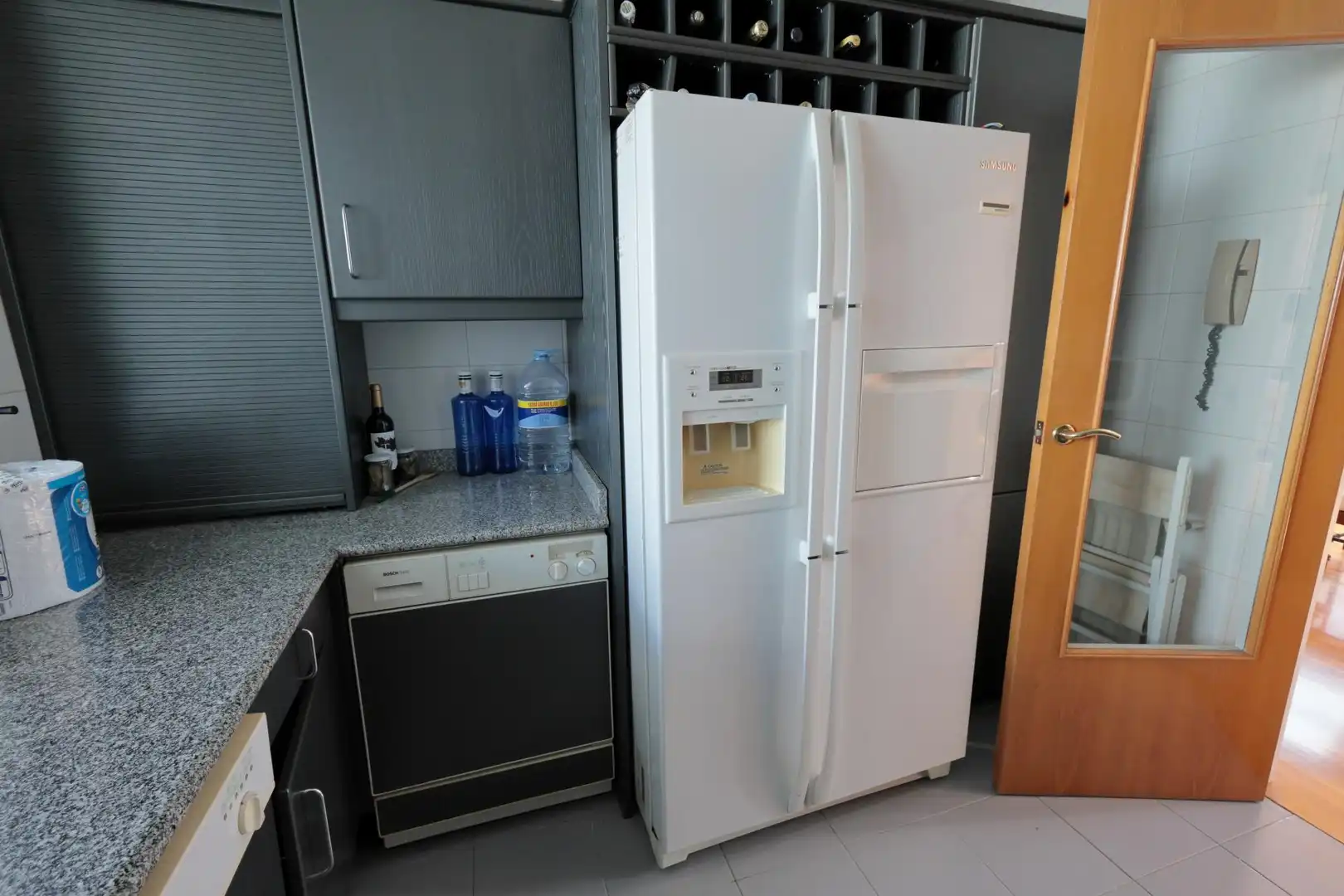 Küche von Dachboden zum Verkauf in Bembibre mit Heizung und Balkon