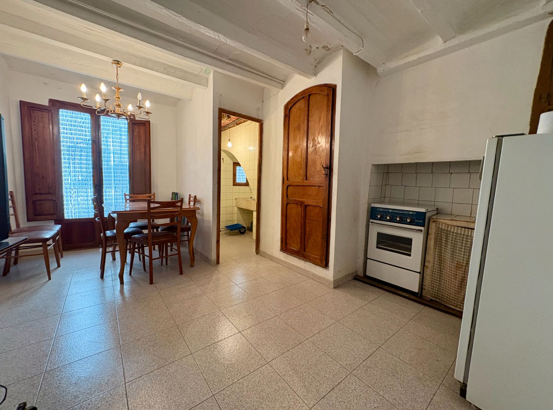 Cuina de Casa adosada en venda en Llucena / Lucena del Cid amb Traster, Moblat i TV