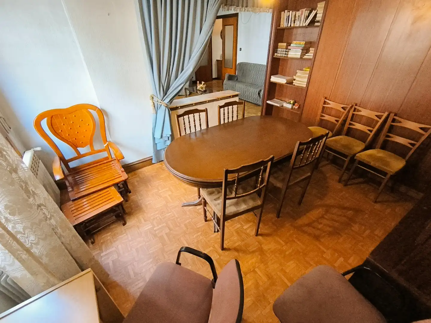 Comedor de Piso en venta en Palencia con Calefacción, Parquet y Terraza
