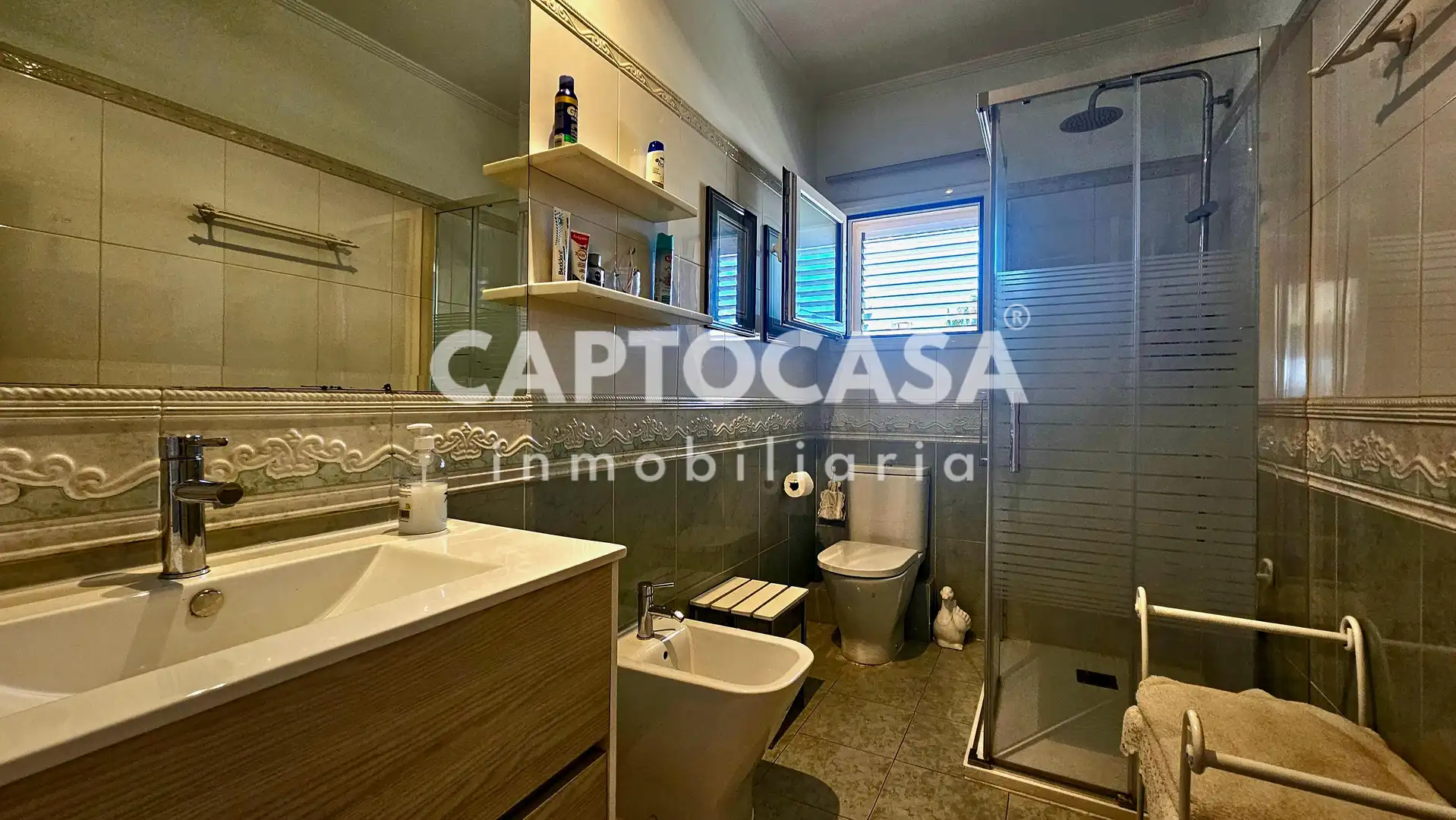 Baño de Casa o chalet en venta en Cartagena con Aire acondicionado, Calefacción y Jardín privado