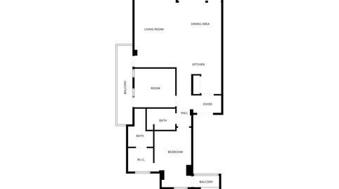 Foto 2 de Apartamento en venta en Ensanche Centro - Puerto, Málaga Capital