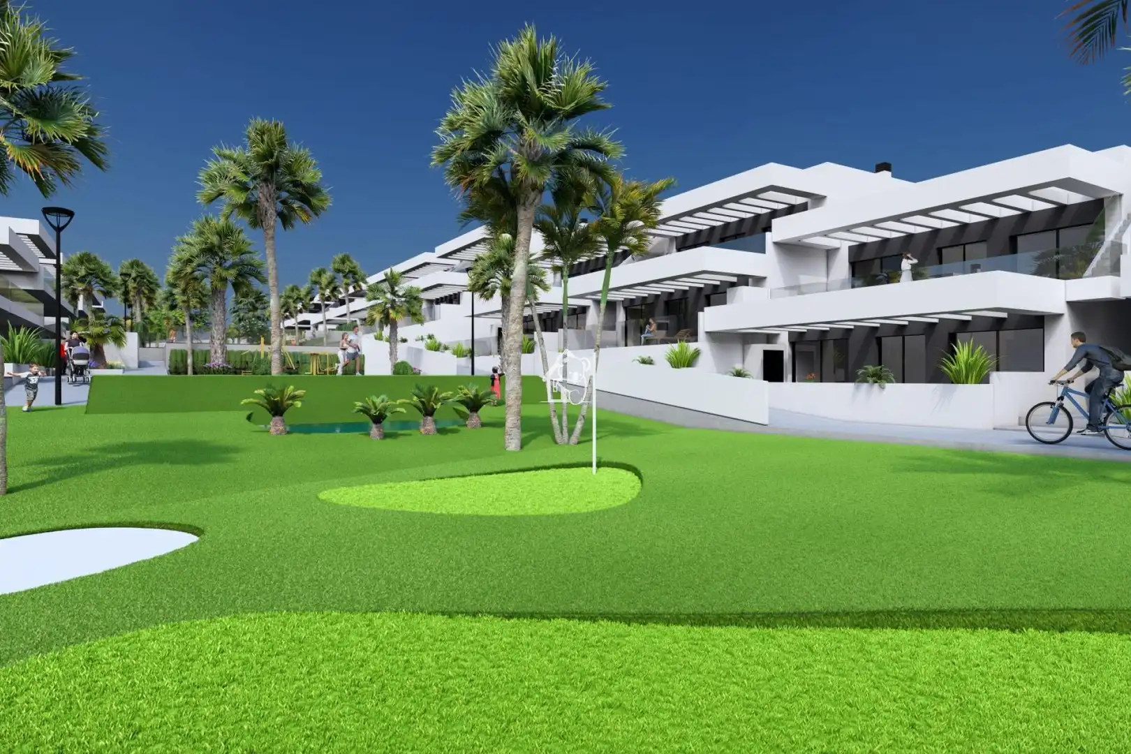 Vista exterior de Apartamento en venta en Algorfa con Aire acondicionado, Parquet y Terraza