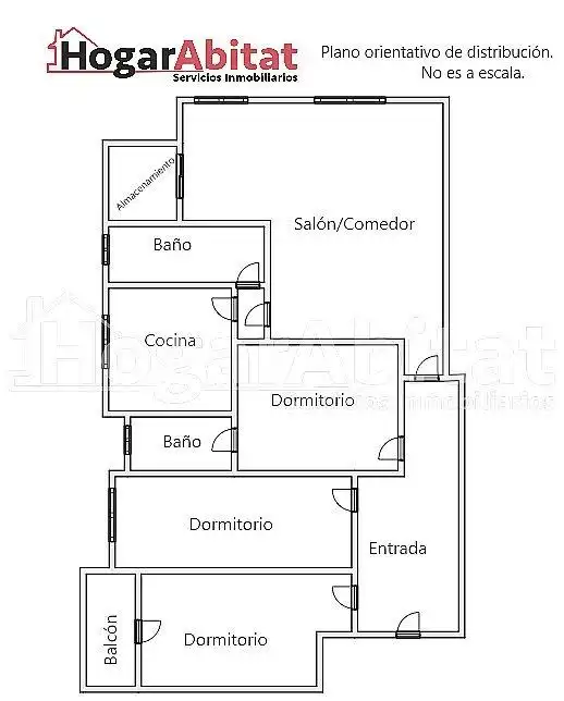 Piso en venta en Valencia con Aire acondicionado, Calefacción y Balcón