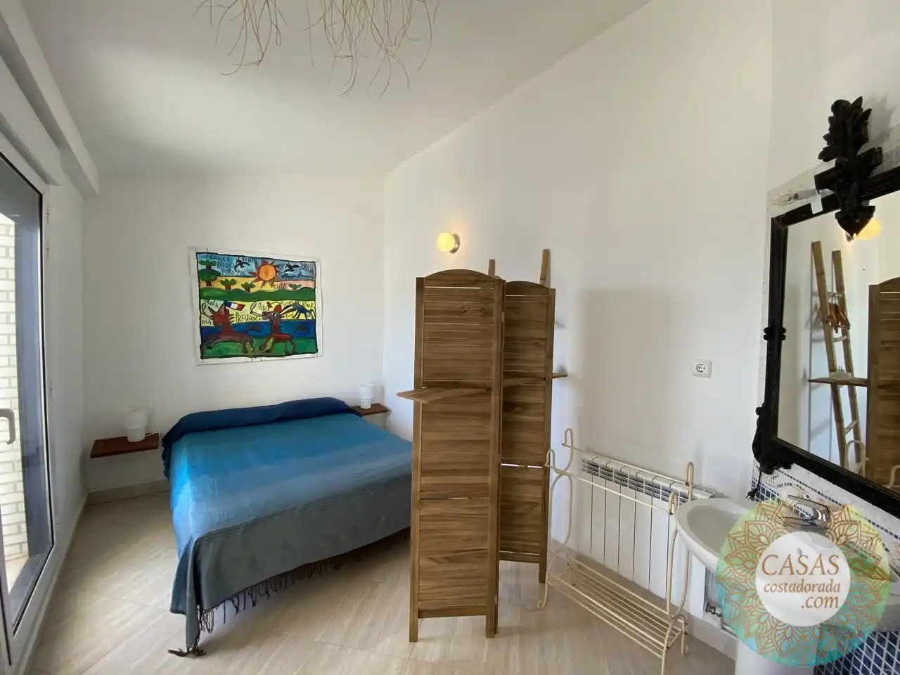 Schlafzimmer von Dachboden zum Verkauf in L'Ametlla de Mar  mit Klimaanlage und Abstellraum