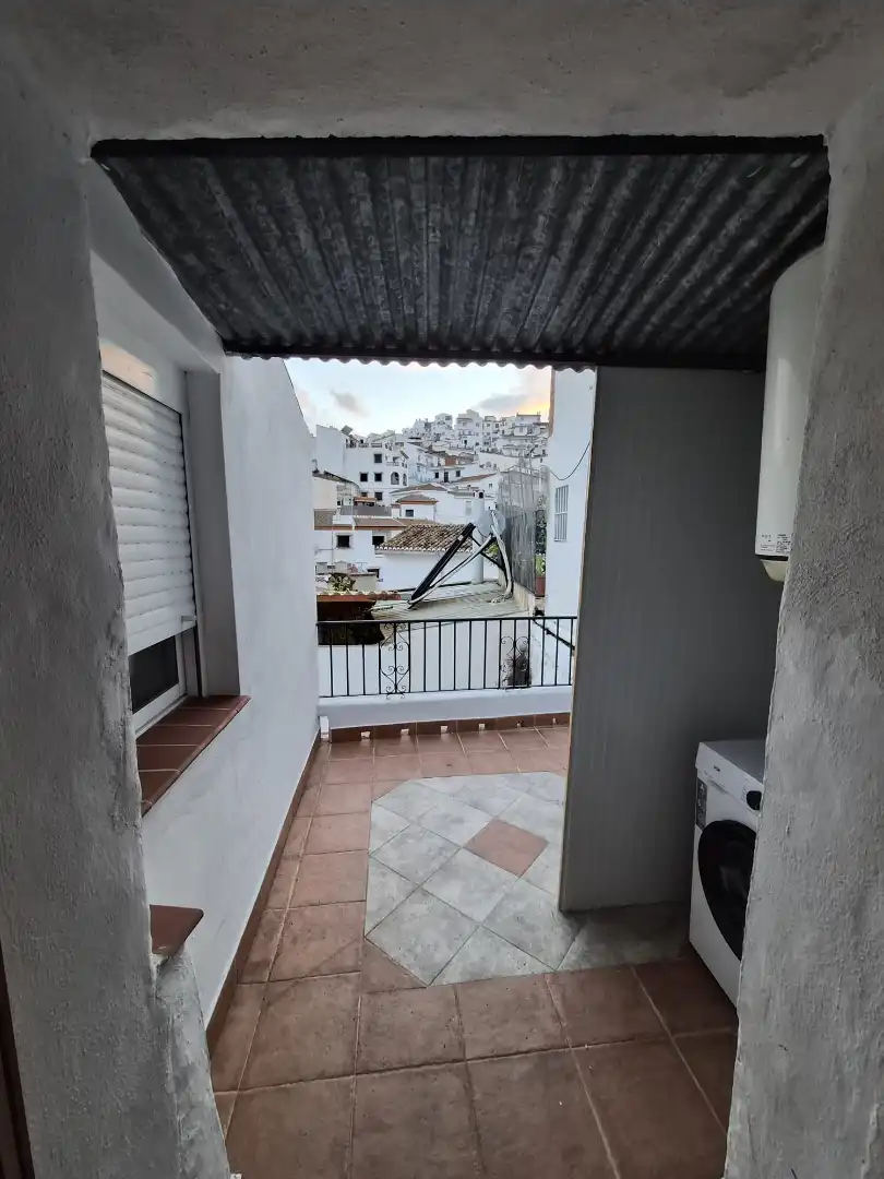 Balcony of Flat for rent in Almáchar, Málaga