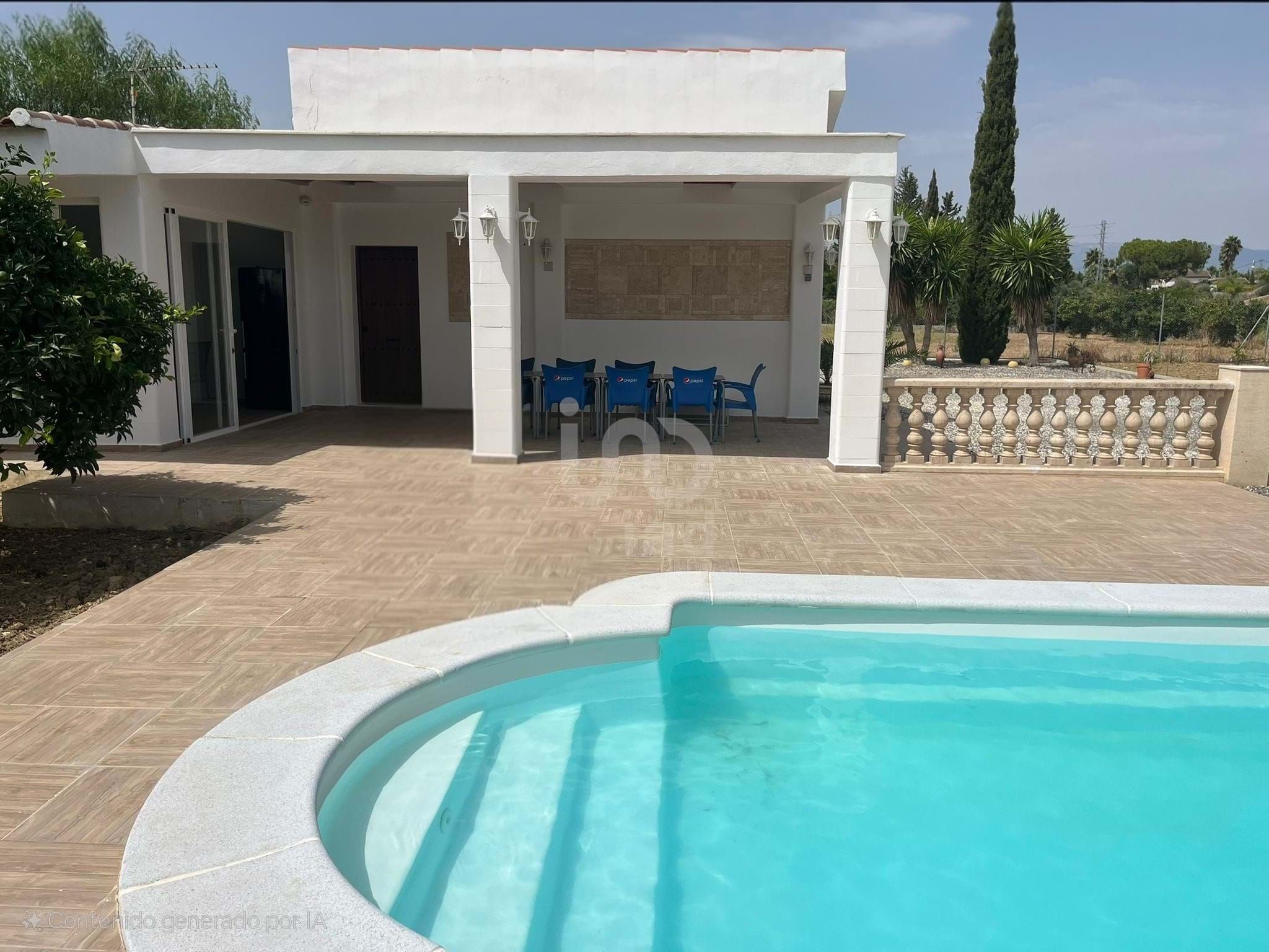 Swimming pool of House or chalet for sale in Alhaurín El Grande  with Air Conditioner and Swimming Pool