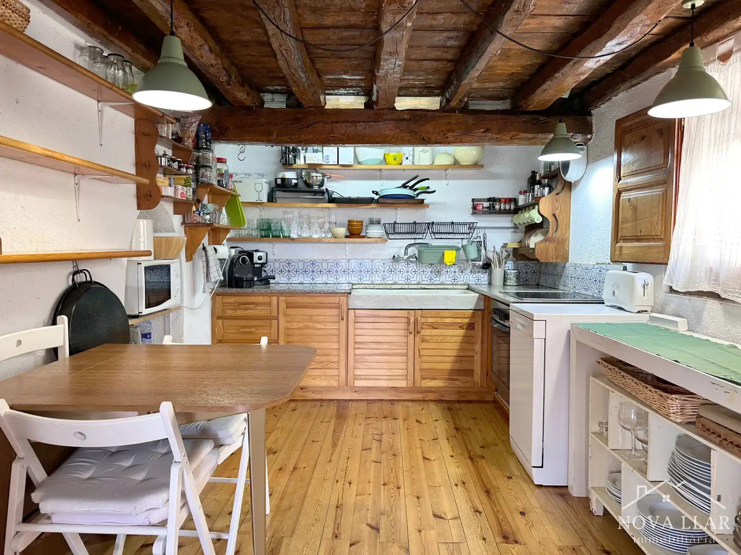 Kitchen of Houses for sale in Ribes de Freser  with Heating, Parquet flooring and Terrace