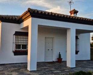 Exterior view of House or chalet for sale in Chiclana de la Frontera  with Private garden, Furnished and Oven