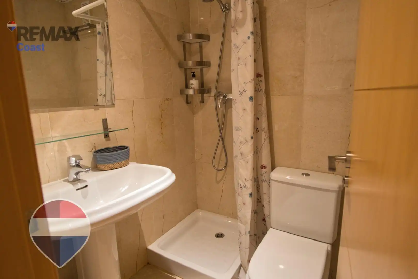 Badezimmer von Wohnung zum Verkauf in Benalmádena mit Klimaanlage, Privatgarten und Gemeinschaftspool