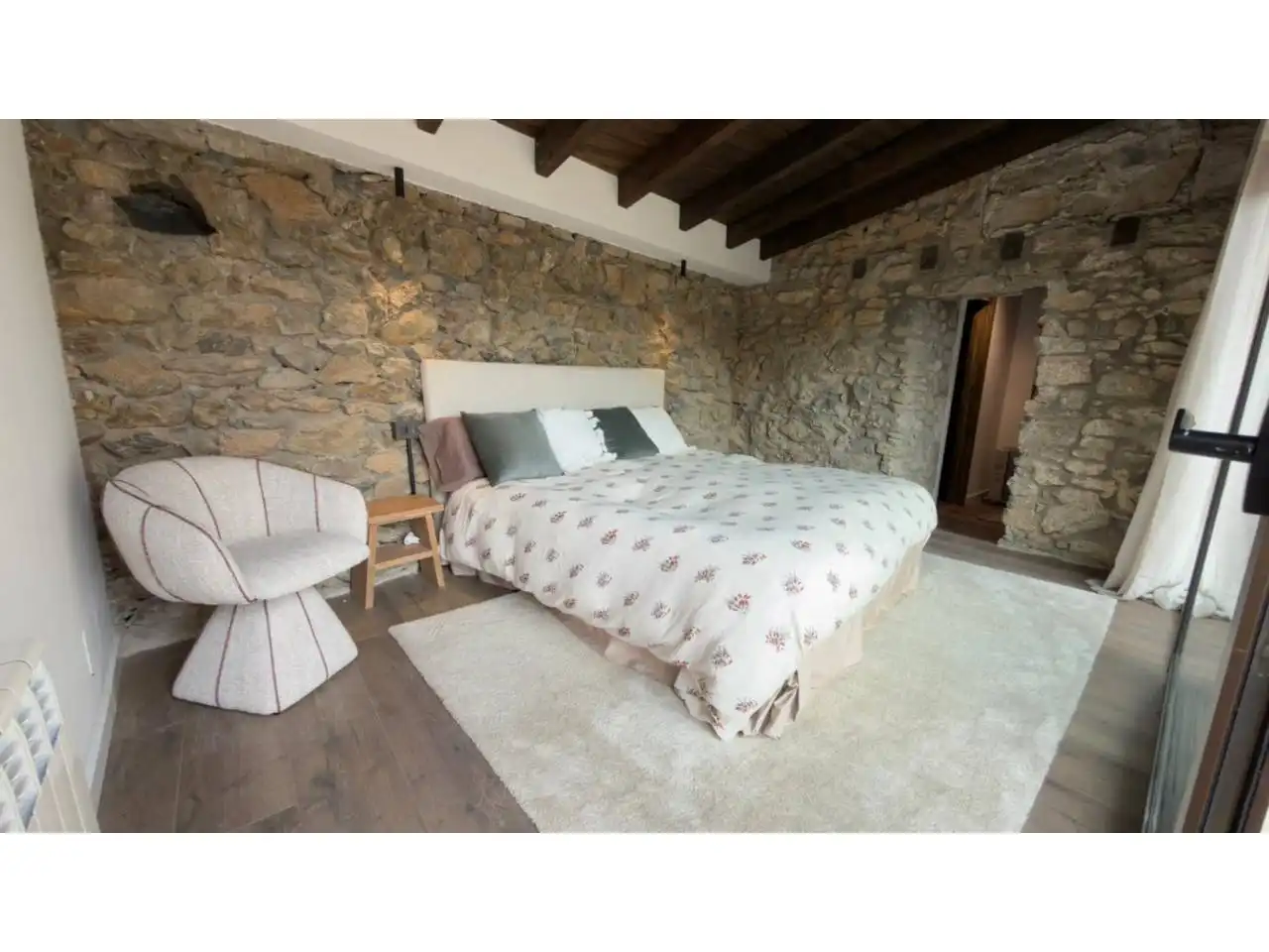 Bedroom of Houses for sale in Montellà i Martinet  with Heating, Private garden and Parquet flooring