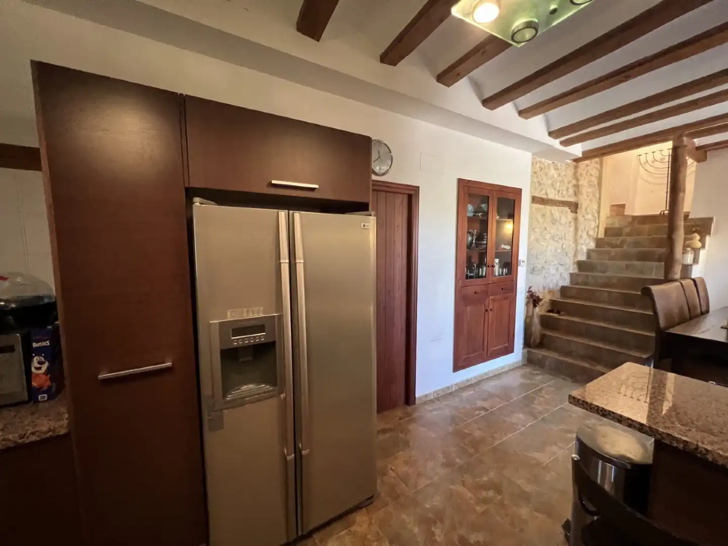 Cocina de Finca rústica en venta en Ibi con Aire acondicionado, Jardín privado y Trastero