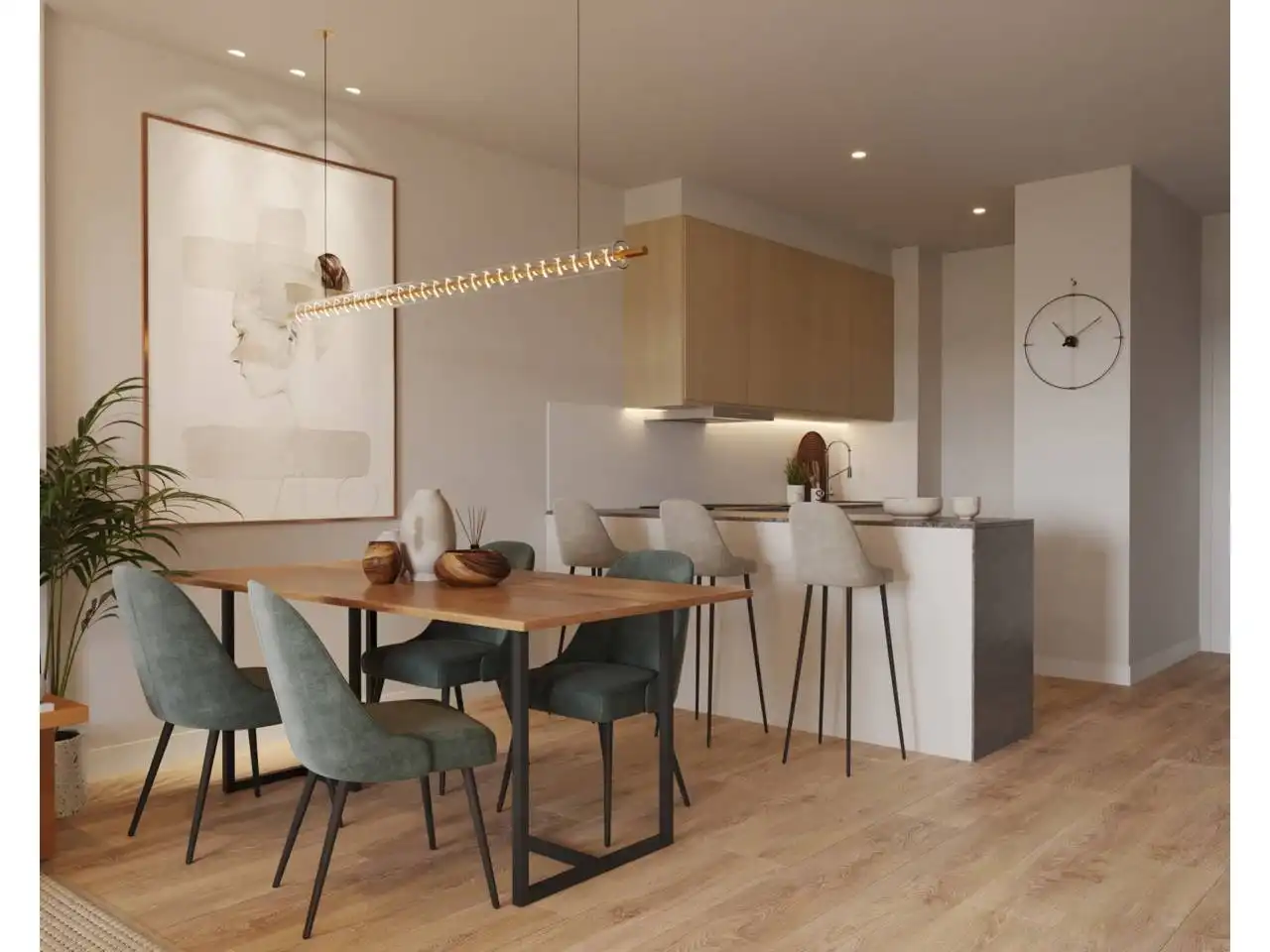 Dining room of Flat for sale in Torrox  with Terrace, Alarm and Community pool
