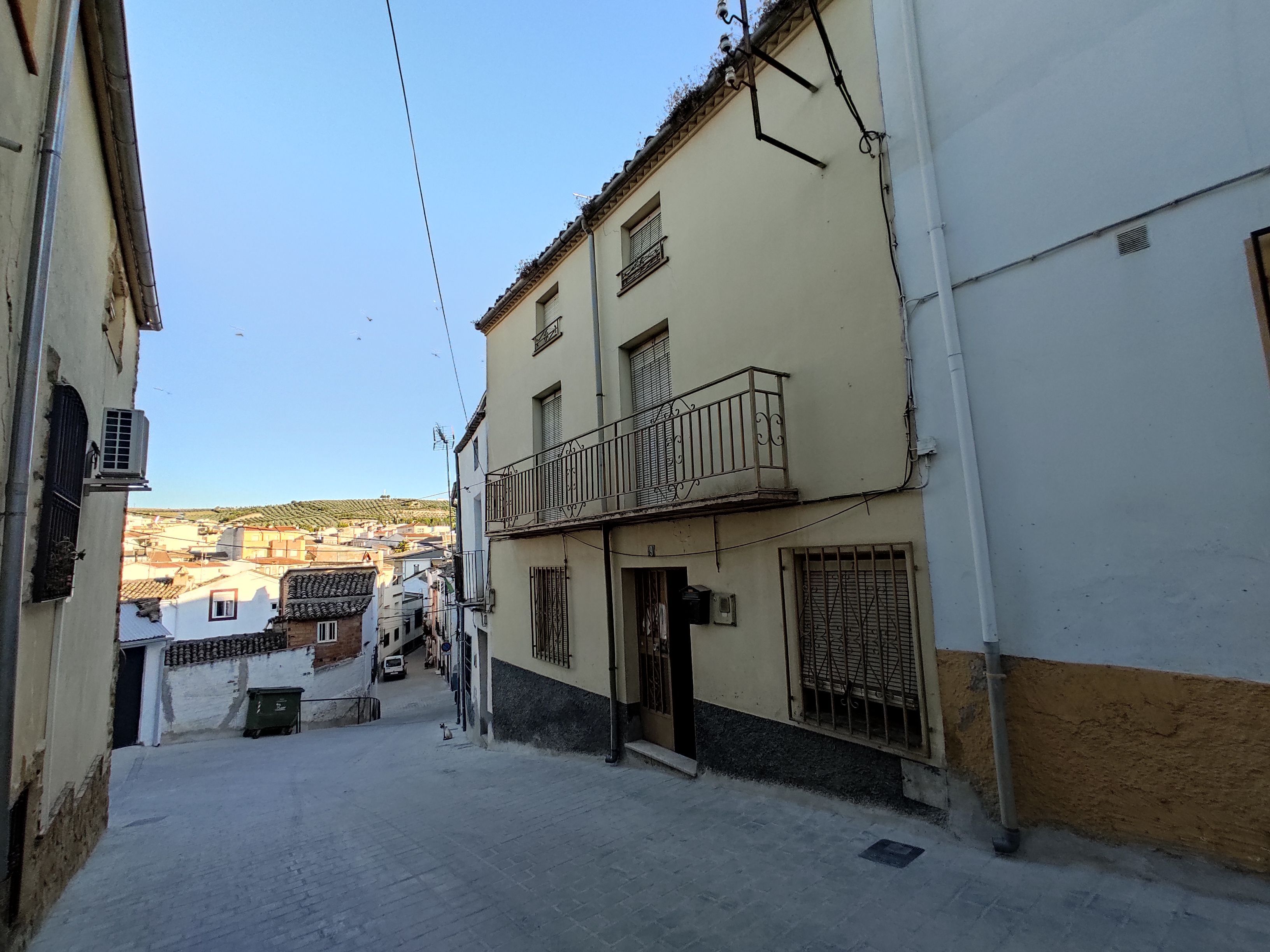 Exterior view of Single-family semi-detached for sale in Villanueva del Arzobispo  with Terrace