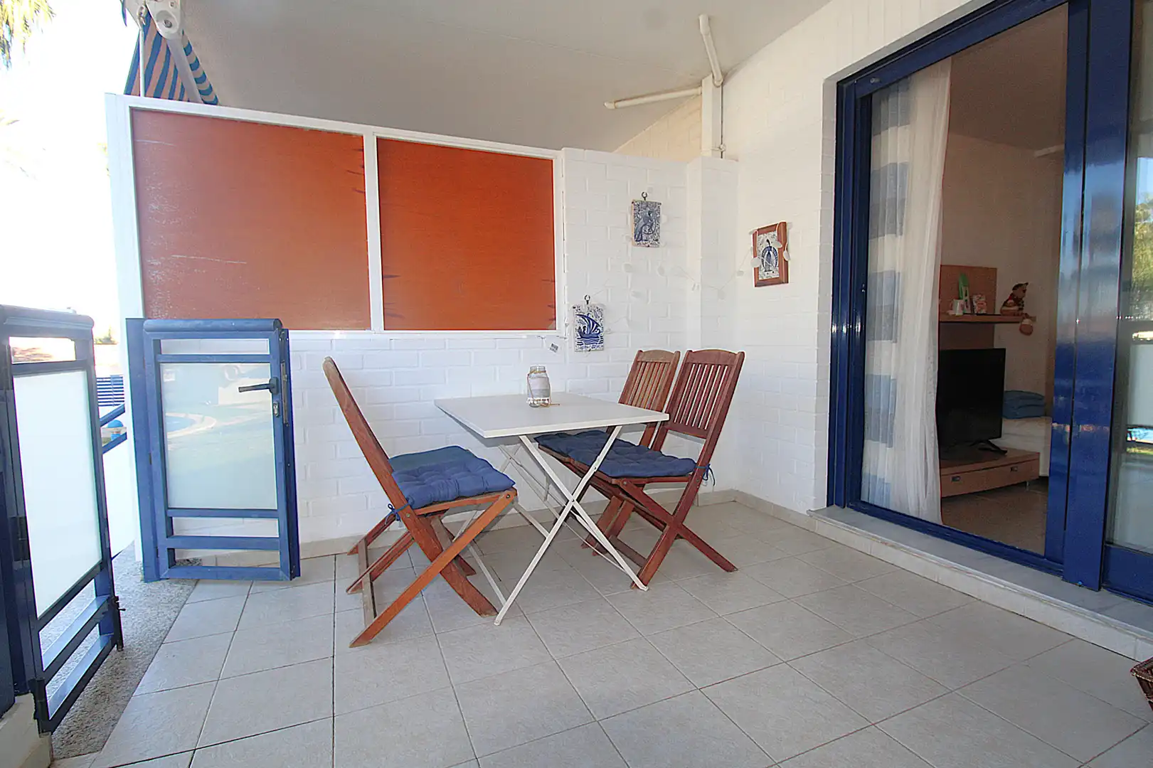Terraza de Apartamento en venta en Dénia con Aire acondicionado, Terraza y Amueblado