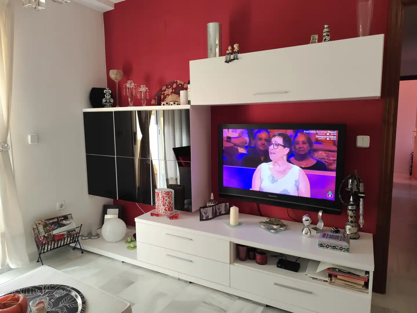 Wohnzimmer von Dachboden zur Miete in Sanlúcar de Barrameda mit Klimaanlage, Heizung und Terrasse