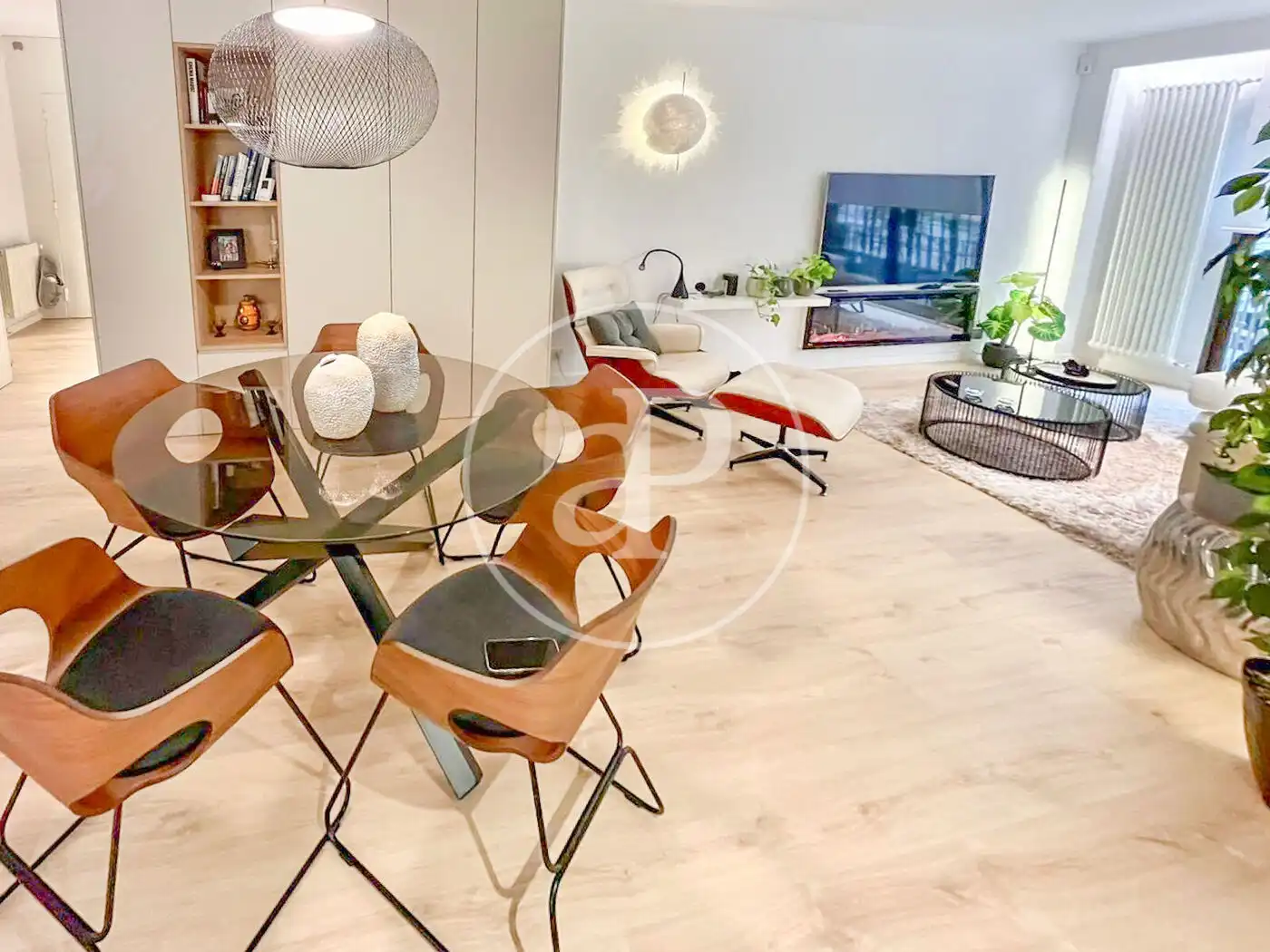 Living room of Flat for sale in  Valencia Capital  with Air Conditioner and Heating