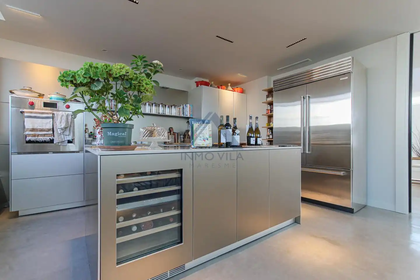 Küche von Haus oder Chalet zum Verkauf in Sant Vicenç de Montalt mit Klimaanlage, Privatgarten und Terrasse