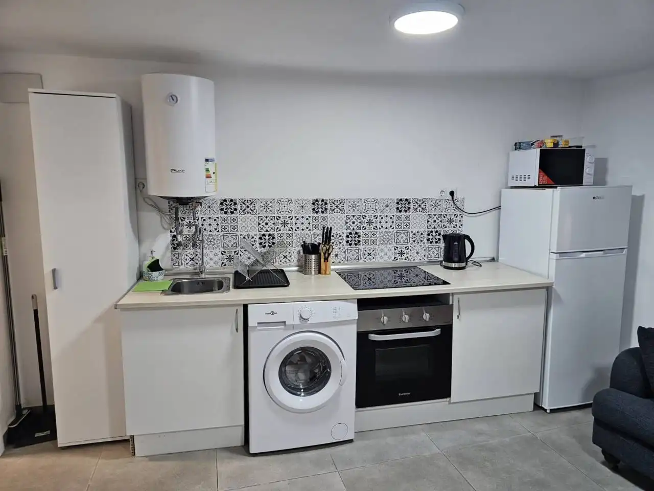 Kitchen of Flat for sale in Alicante / Alacant  with Air Conditioner and Furnished