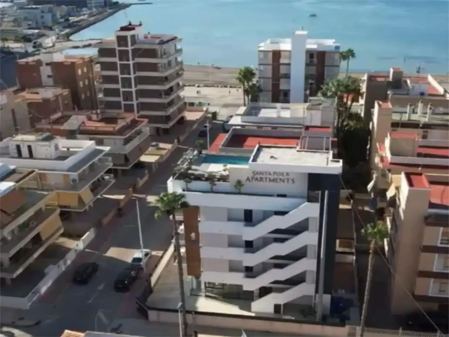 Exterior view of Commercial properties for sale in Santa Pola  with Air Conditioner