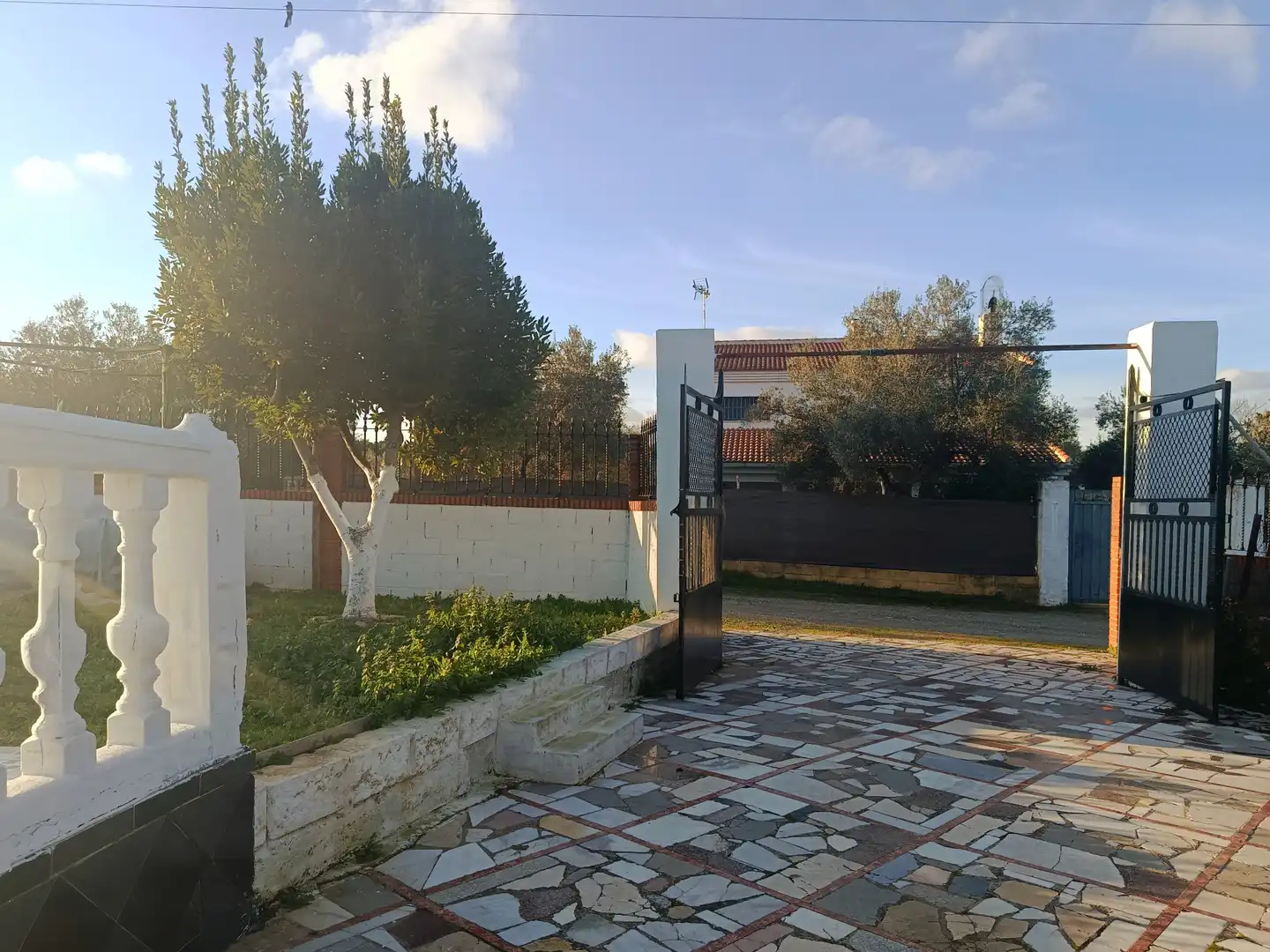 Garten von Country house zum Verkauf in Hinojos mit Privatgarten, Terrasse und Schwimmbad