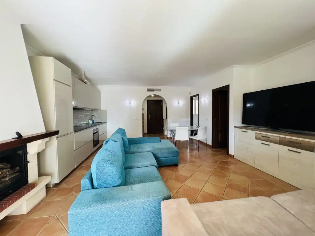 Sala d'estar de Apartament de lloguer en Calvià amb Piscina i Moblat