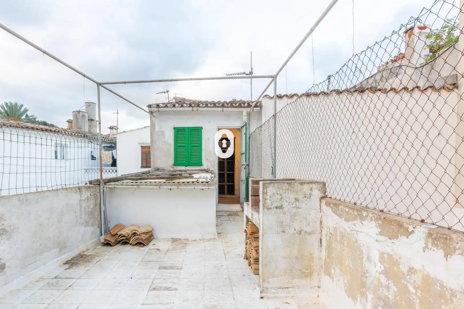 Exterior view of Detached homes for sale in Pollença  with Air Conditioner, Terrace and Storage room