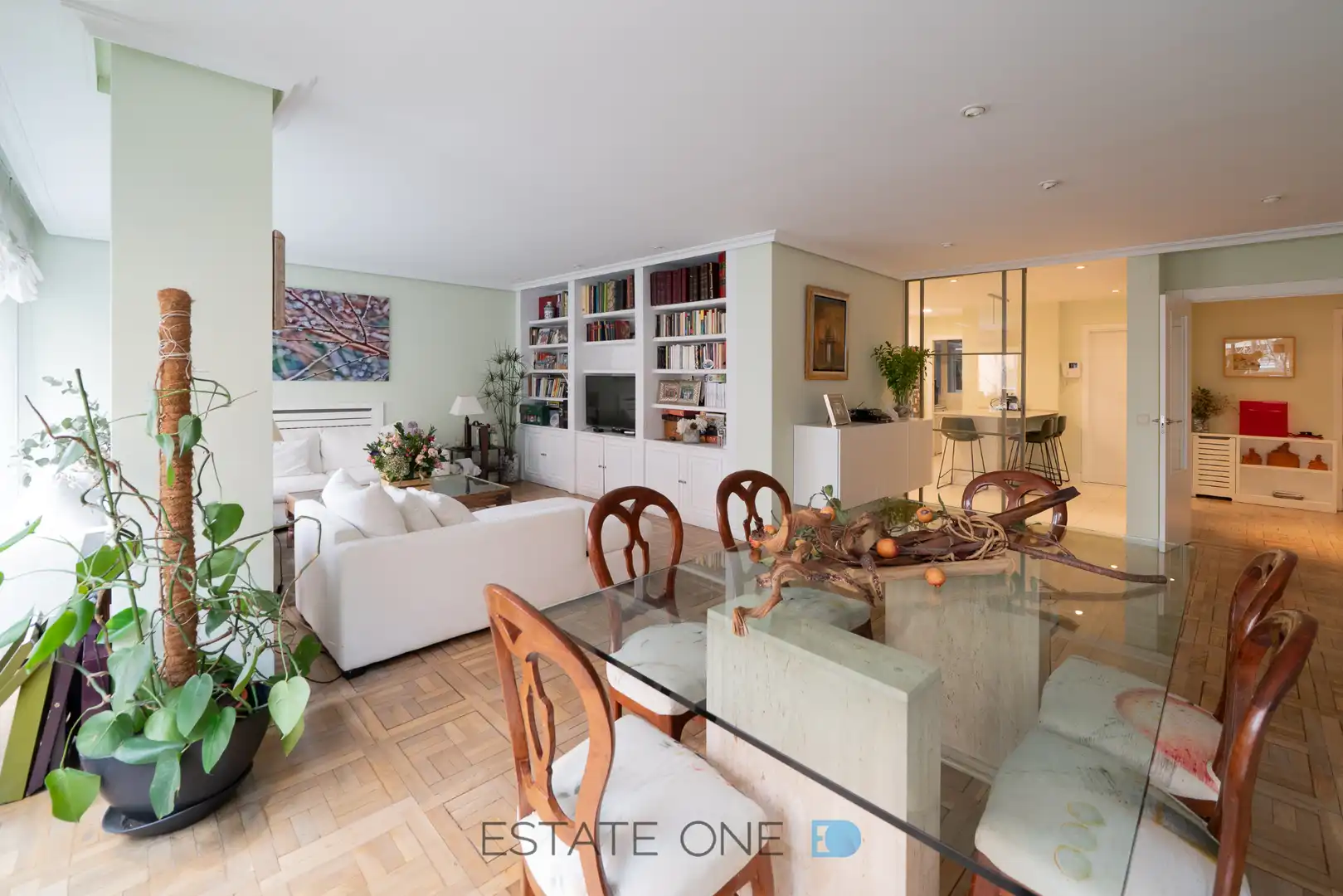 Wohnzimmer von Wohnung zum Verkauf in Madrid mit Klimaanlage, Heizung und Abstellraum