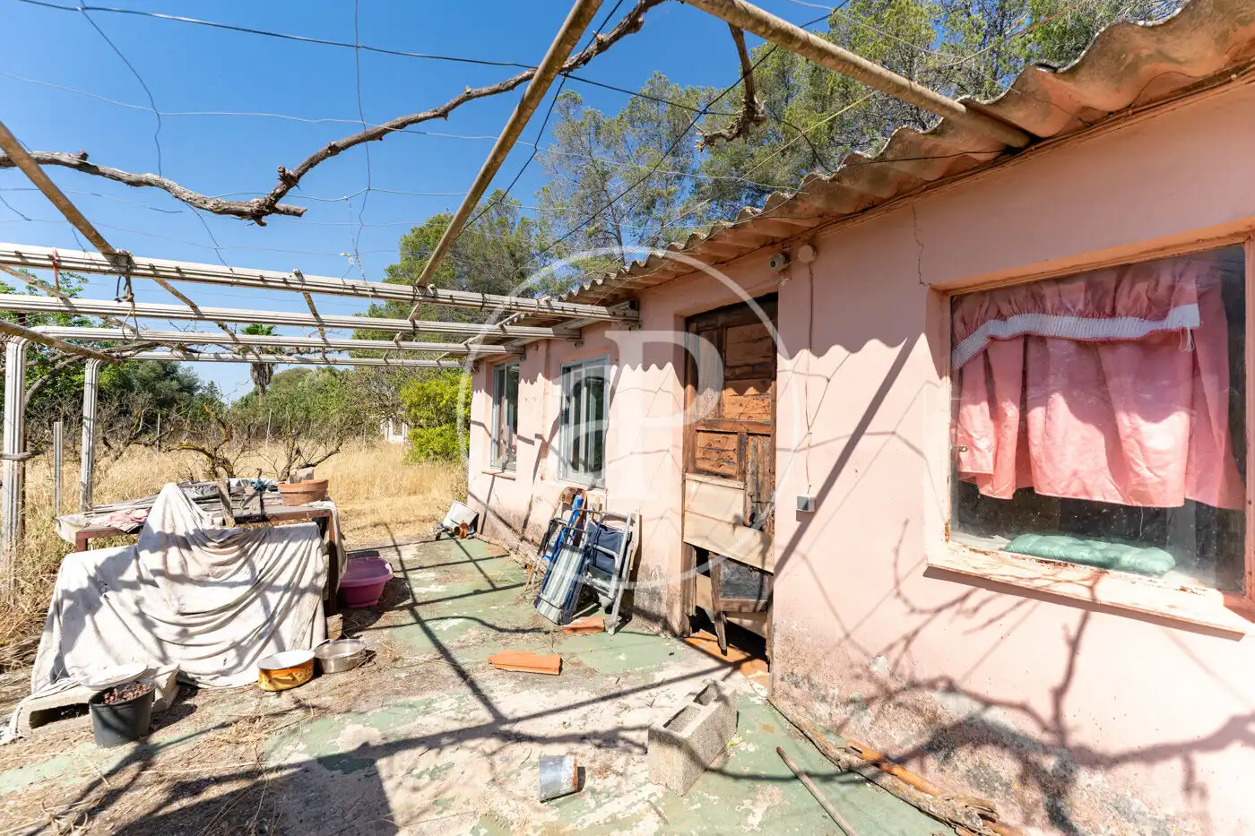 Vista exterior de Casa o xalet en venda en Marratxí amb Calefacció, Jardí privat i Piscina