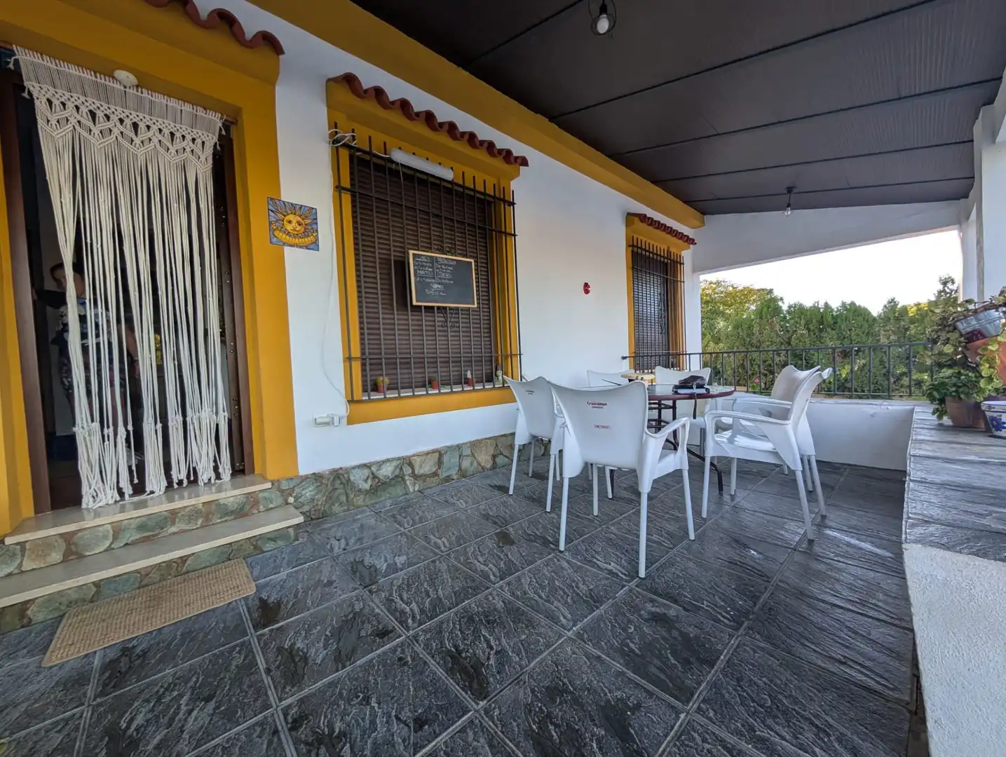Terrace of Houses for sale in Aljaraque  with Air Conditioner and Swimming Pool