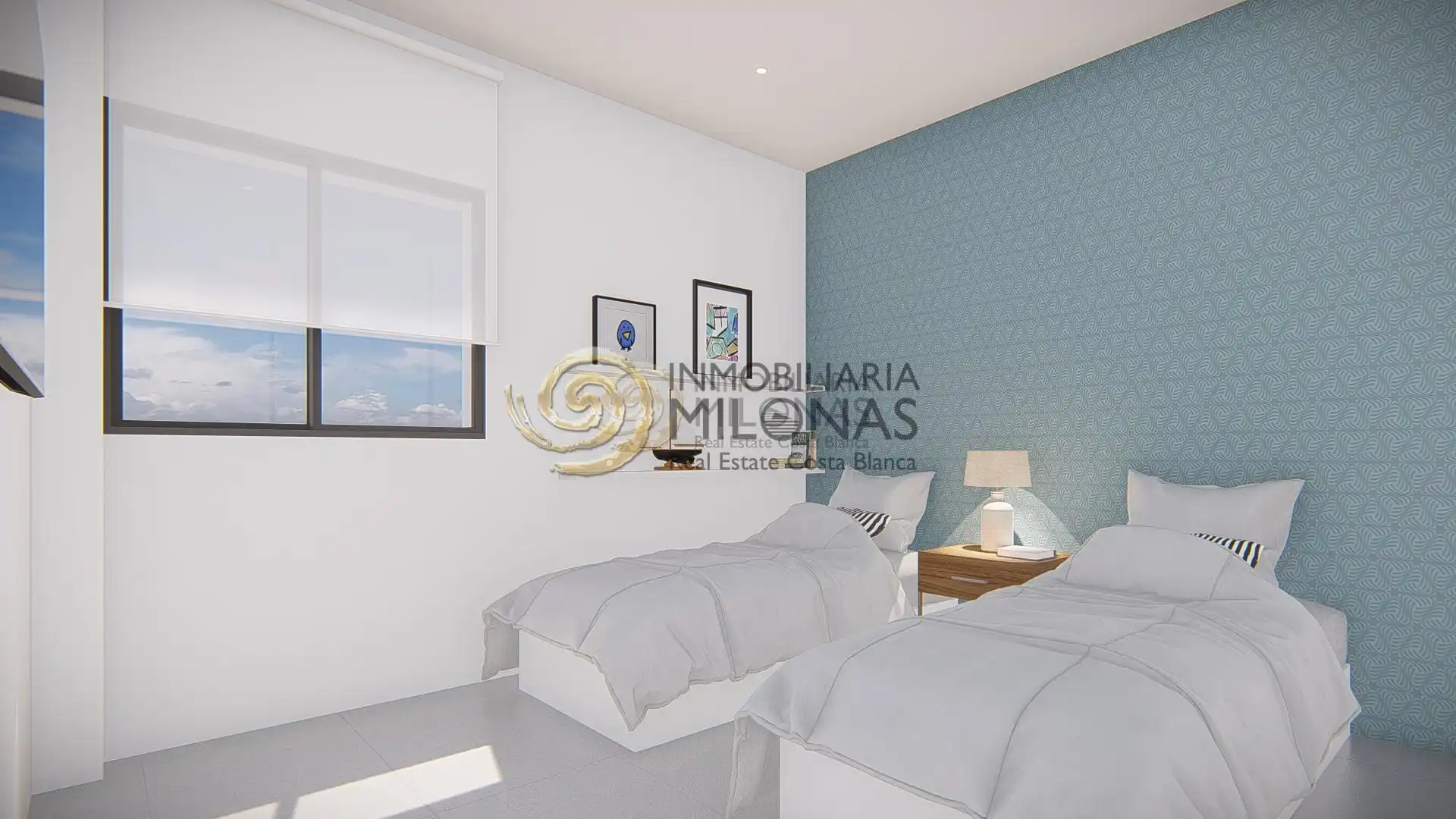 Habitación de Apartamento en venta en Villajoyosa / La Vila Joiosa con Calefacción, Jardín privado y Terraza