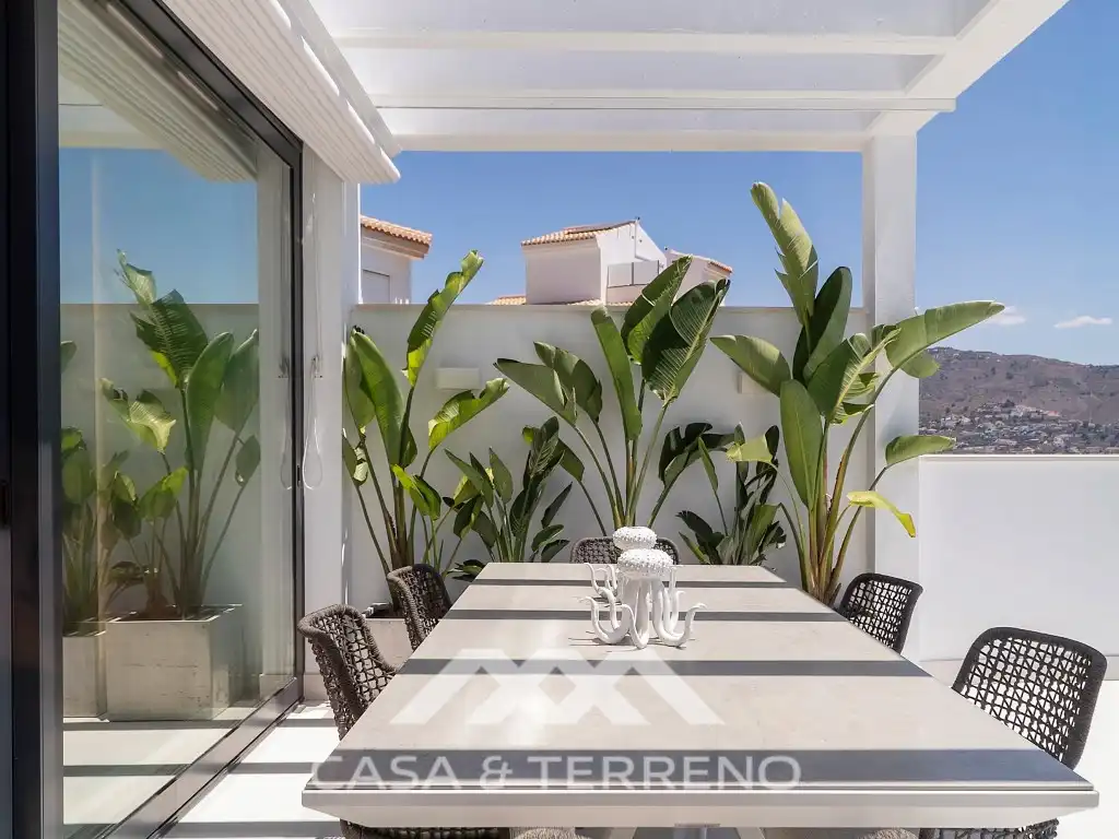 Terraza de Casa o chalet en venta en Almuñécar con Aire acondicionado, Calefacción y Piscina