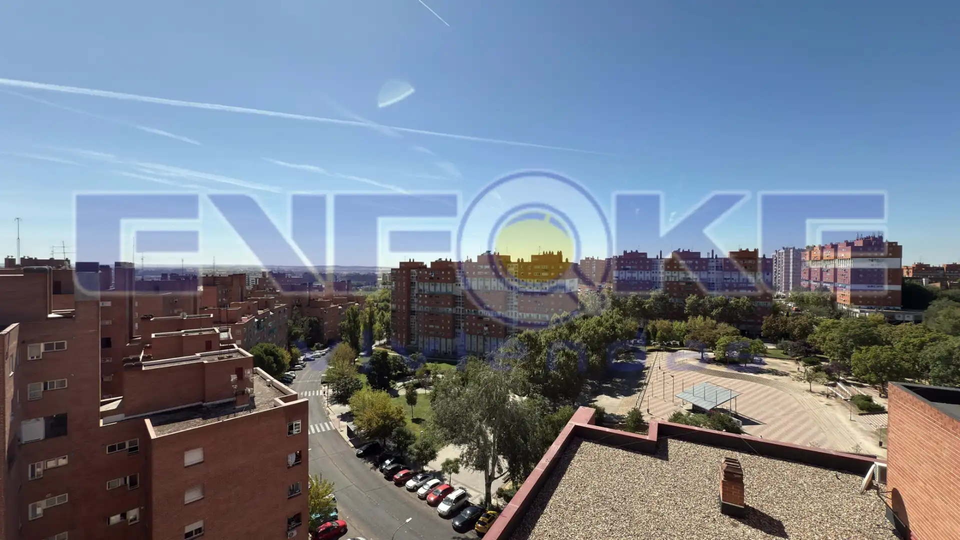 Vista exterior de Piso en venta en Madrid con Calefacción y Terraza