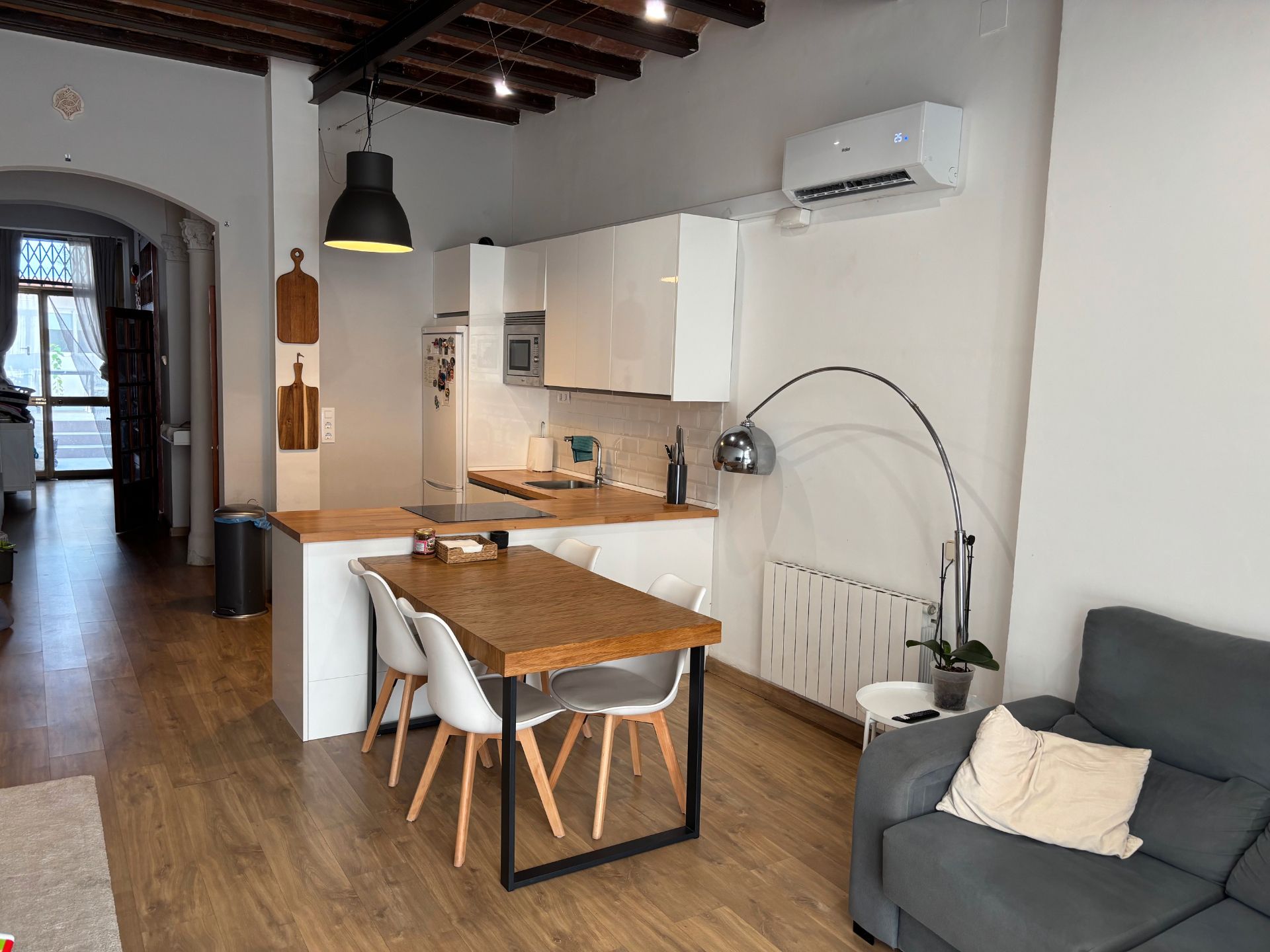 Cuina de Planta baixa en venda en El Masnou amb Aire condicionat, Calefacció i Parquet