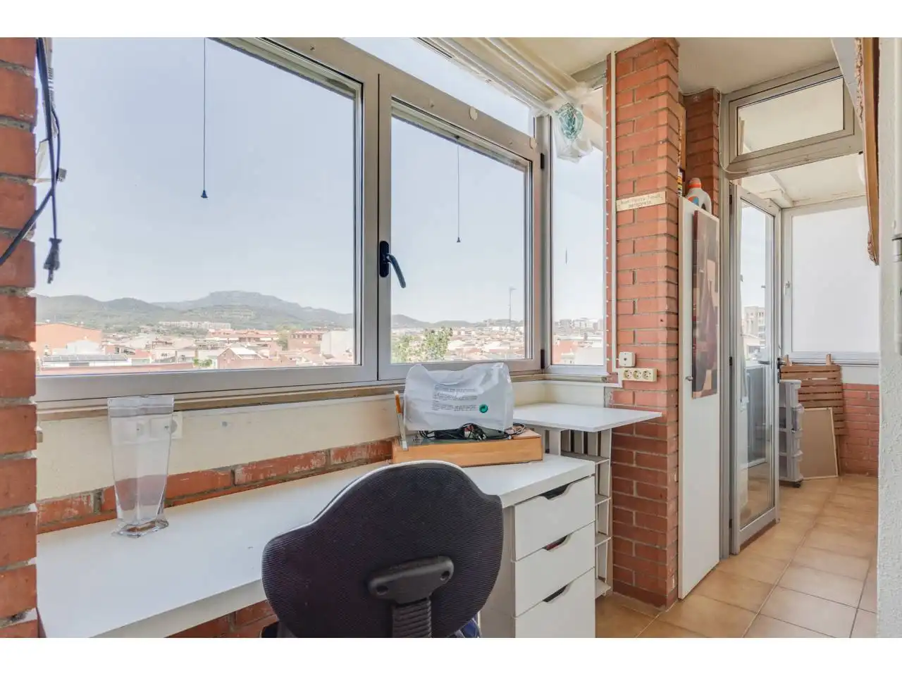 Balcony of Duplexes for sale in Terrassa  with Heating, Parquet flooring and Terrace