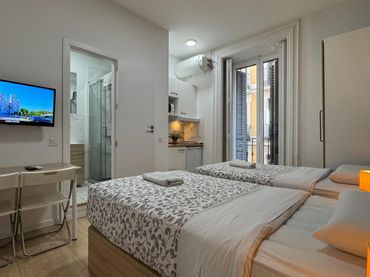 Studio zur Miete in Centro
