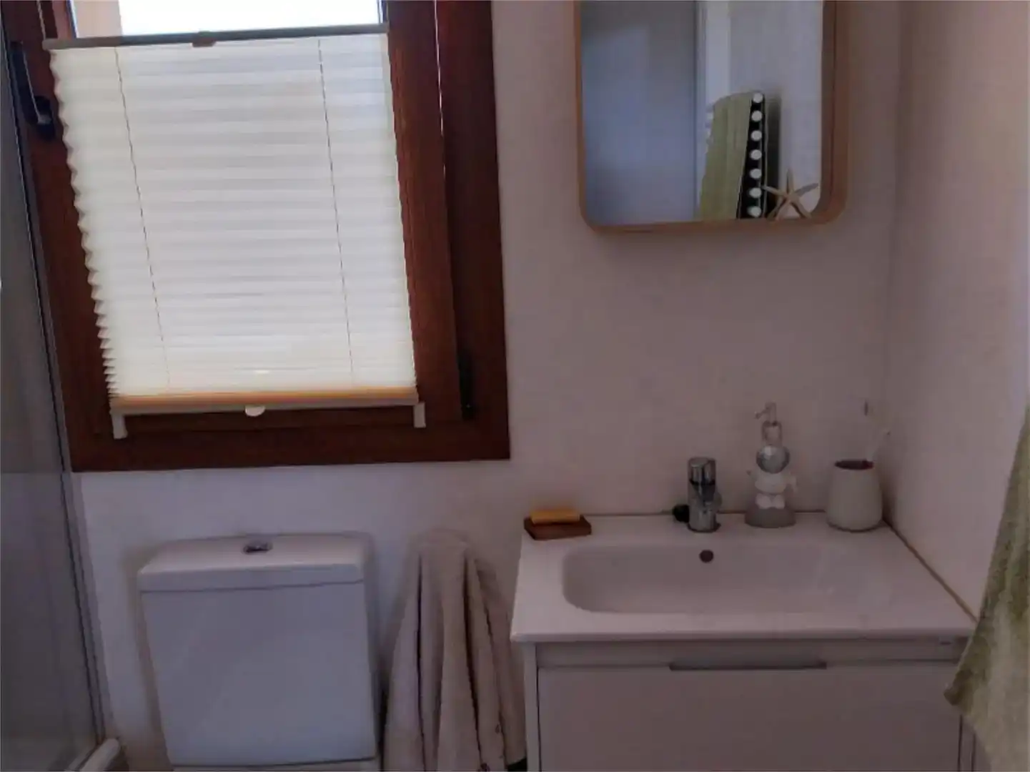 Bathroom of Flat for rent in Llucmajor  with Air Conditioner, Private garden and Swimming Pool